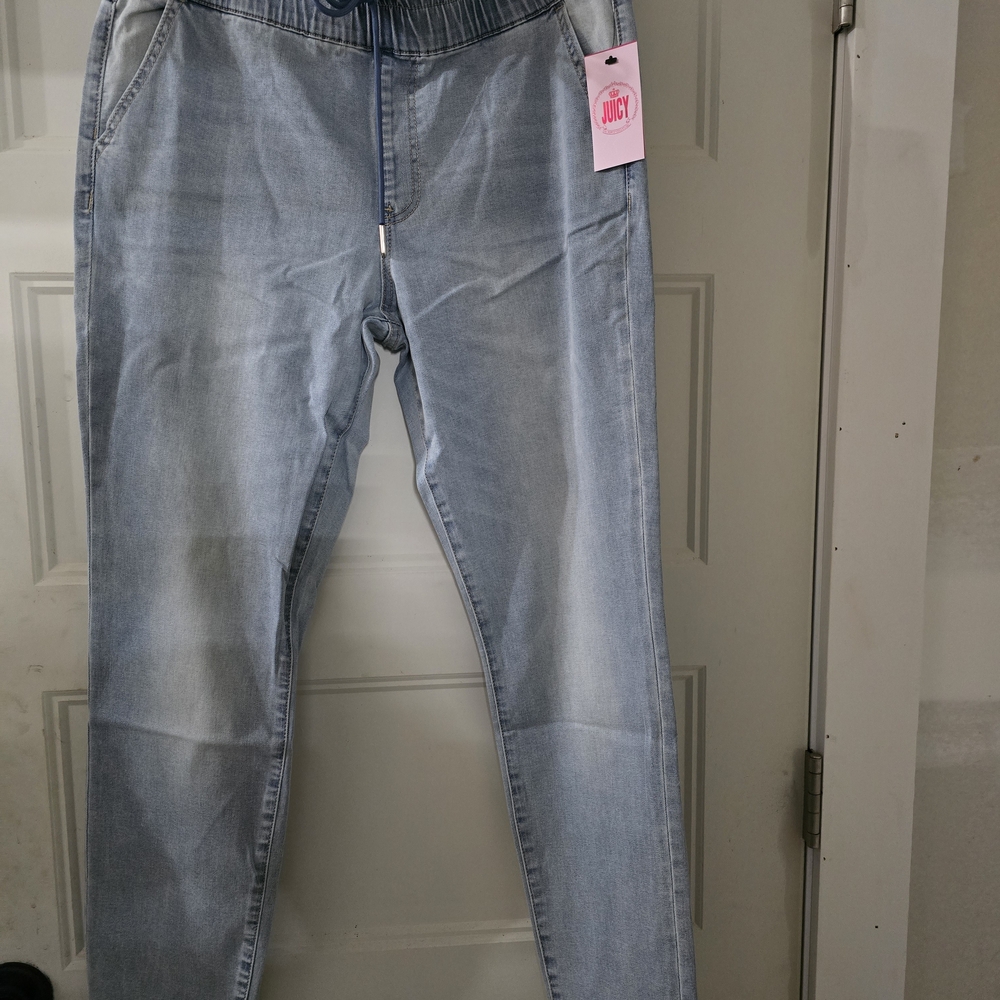 Juicy Couture Light‎ Blue Straight Leg Jeans